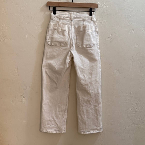 Madewell Women's White Ankle Jeans size 24 - Picture 5 of 7